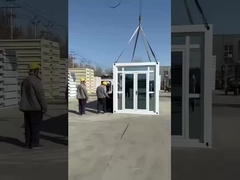 โครงสร้างเหล็ก 20 ฟุต บ้านที่ทําขึ้นก่อน การติดตั้งง่ายและรวดเร็วทําให้เป็นไปได้