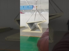 Eco Friendly Prefab Small Folding House คาราวาน คอนเทนเนอร์ กันอากาศ