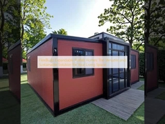 บ้านสำเร็จรูป FlexiBuild ที่ขยายได้ โซลูชันอเนกประสงค์และยั่งยืนสำหรับพื้นที่อยู่อาศัยของคุณ
