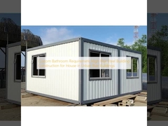 ความต้องการห้องน้ําตามสั่ง อาคารเหล็กสูง สร้างบ้านในอาคารสูงในเมือง