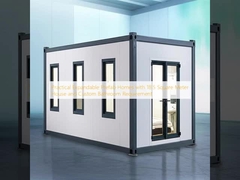 บ้านเตรียมพร้อมที่สามารถขยายขนาดได้ โดยใช้งานได้ง่าย มีบ้านขนาด 18.5 ตารางเมตร และห้องน้ําตามต้องการ