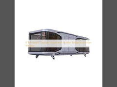 บ้านแคปซูลอวกาศ 8 ตัน พร้อมหน้าต่างอะลูมิเนียมสะพานหัก