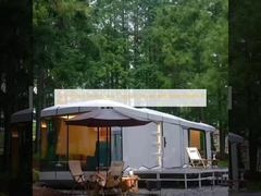 บ้านแคปซูลเหล็กกล้าเคลือบสังกะสีพร้อมแผงโซลาร์เซลล์ 8 ตัน