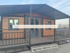 บ้านพับ Prefab กันไฟ พร้อมหน้าต่างเลื่อน PVC