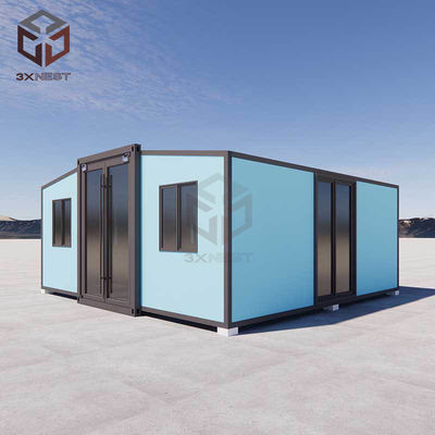 ซื้อ บ้านคอนเทนเนอร์พอร์ตเบอร์พับได้ พับออก บ้านคอนเทนเนอร์ Prefab กันอากาศ online manufacture