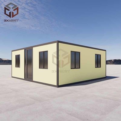 ซื้อ 40ft ขยายได้ Prefab พับออกคอนเทนเนอร์บ้านที่พัก การประกอบเร็ว online manufacture