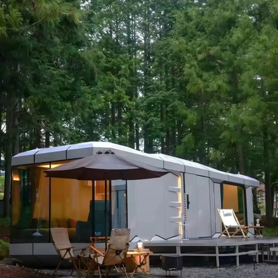 ซื้อ บ้านแคปซูลเหล็กกล้าเคลือบสังกะสีพร้อมแผงโซลาร์เซลล์ 8 ตัน online manufacture