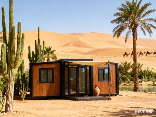 ซื้อ Heavy-Duty Foldable 20ft Container with Bathroom Wet-Dry Separation and Optional 18mm Thick Fireproof Cement Fiber Floor การผลิตออนไลน์