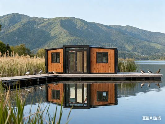 ซื้อ Foldable 20ft Container Featuring Bathroom Wet-Dry Separation and Thermal-break Aluminum Window for Space Utilization การผลิตออนไลน์