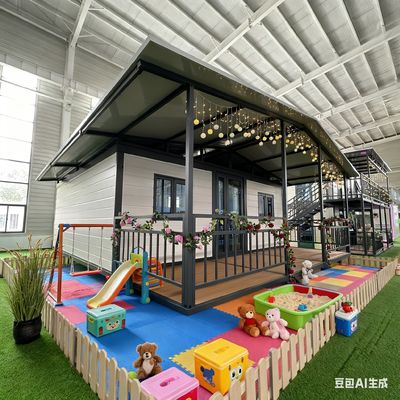 ซื้อ 12KW Power Consumption Foldable 20ft Container Fireproof Trait and Switch Standard Customization การผลิตออนไลน์