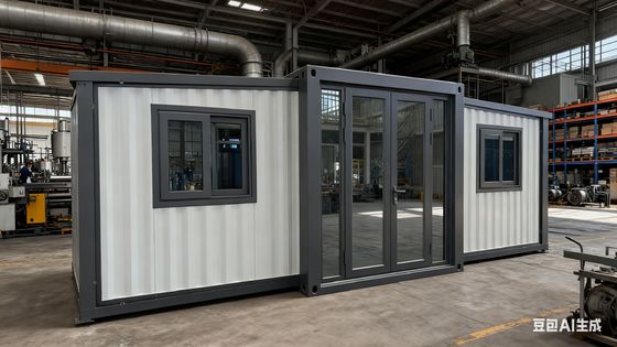 ซื้อ Customizable Luxury Foldable 20ft Container with 2.0mm Top Beam and 0.60KN/M² Wind Resistance การผลิตออนไลน์