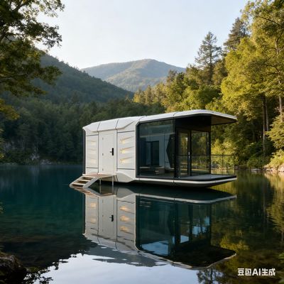 ซื้อ Modern Space Pod with 9mm European Pine Board 3400mm Height Accommodating 2 People การผลิตออนไลน์