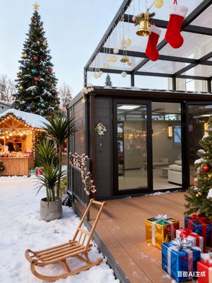 ซื้อ Internal Dimensions L11540 * W6060 * H2240 Mm and T50 Mm EPS Roof The Perfect Combination for a 40ft Expandable Container Home การผลิตออนไลน์