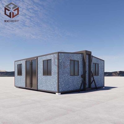 ซื้อ Wet-Dry Separation Bathroom Prefab Folding House with Earthquake Resistance Grade 8 and Folded Size L5900 W700 H2480mm การผลิตออนไลน์