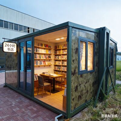 ซื้อ Prefab Folding House with 27.5 Square Meters Floor Area, Grade 8 Earthquake Resistance, and Fully Galvanized Side Frame การผลิตออนไลน์