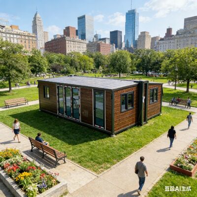 ซื้อ Prefab Folding House with Grade 8 Earthquake Resistance 27.5 Square Meters Floor Area and Folded Size L5900 W700 H2480mm การผลิตออนไลน์