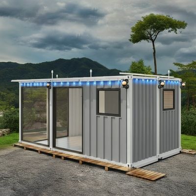 บ้านคอนเทนเนอร์แบบโมดูล 20ft