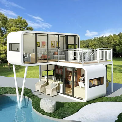 โครงการ Apple Capsule House กันอากาศ 5.4tons