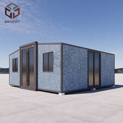 บ้านพับพับ Prefab บ้านคอนเทนเนอร์ สําหรับการพักอาศัยแรงงาน