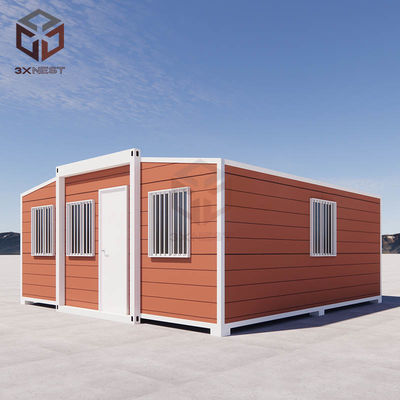 ป้องกันไฟ ปรับขนาด สามารถขยายได้ บ้านพับ บ้านเรือนเตรียมพร้อมพร้อมกับระเบียงตามสั่ง