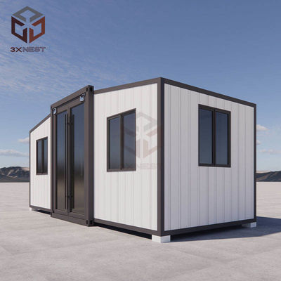 10 ฟุต ขนส่ง ขยายบ้าน Prefab บ้านคอนเทนเนอร์ Oem