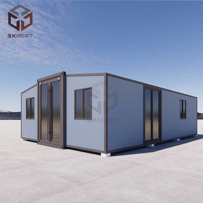 บ้านคอนเทนเนอร์ขนาดใหญ่สําหรับการค้า ที่พัก 30 ฟุต