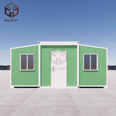 บ้านคอนเทนเนอร์ที่สามารถขยายตัวได้ บ้านพับได้