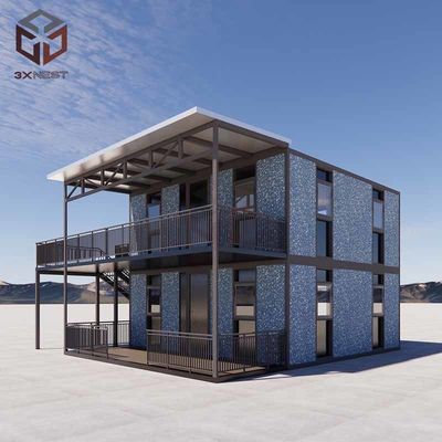 โมดูลัดลม บ้านพับ Flat Pack Prefab บ้าน OEM