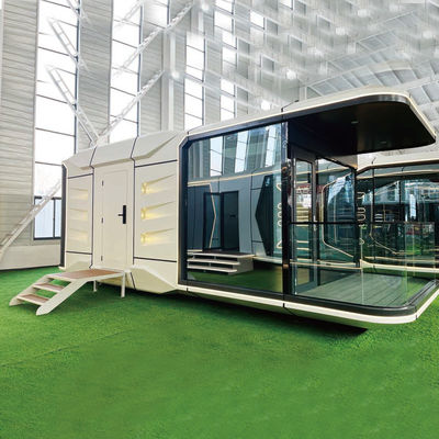 สถานที่แบบจําเพาะแบบโมดูเลอร์ โรงงาน Prefab Pod Home โพลียูเรธาน