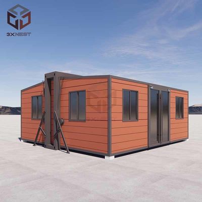 Q235B เหล็ก น้ําหนักเบา พับได้ หลังพับขนาดเล็ก Prefab