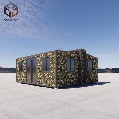 บ้านพับขนาดเล็ก Prefab บ้านพับถังพับ