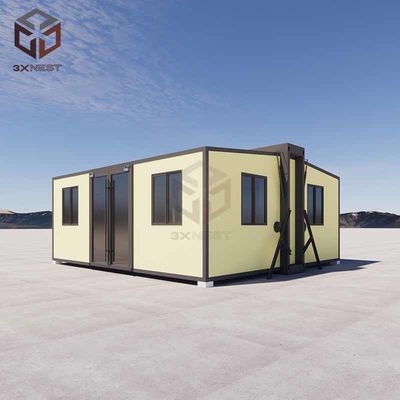เริ่มต้น บ้านพับ Prefab ขนาดเล็ก ถัง 27.5SqM ปรับแต่ง