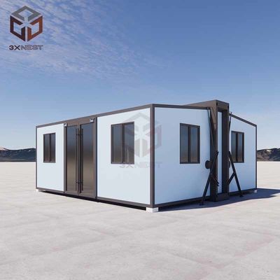 ขนาดเล็ก Prefabricated ถังขนส่งพับได้ บ้าน บ้าน โครงสร้างเหล็ก