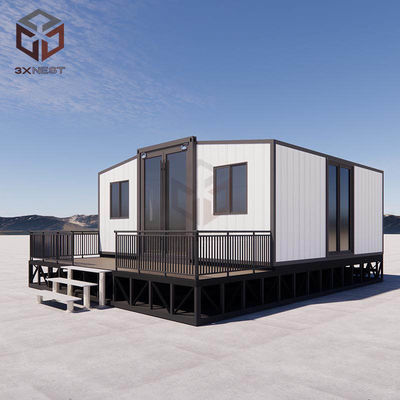 บ้านเรือน Prefab ที่ปรับได้ พับได้ 20 ฟุต