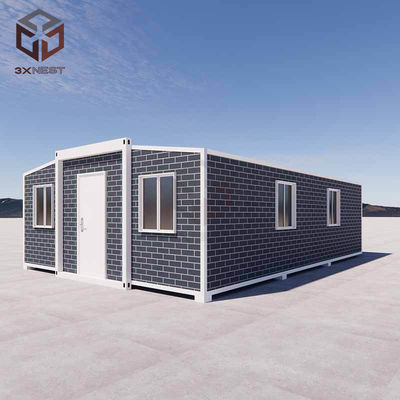 EPS แซนวิช 30FT 20FT ขนาดขยายได้ คอนเทนเนอร์ บ้านบ้าน OEM