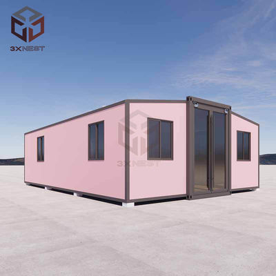 บ้านคอนเทนเนอร์หลังคาขยายขนาดเล็ก Prefab กับผนัง EPS แซนวิช