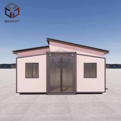 บ้านพับพับพกพา บ้านคอนเทนเนอร์พับ กันลม