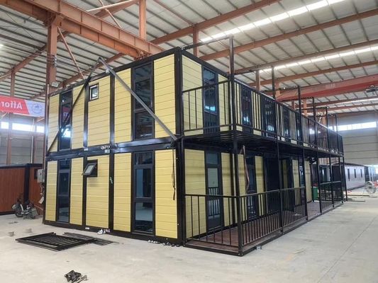 L11800W6220H2480 บ้านเรือน 40 ฟุต พร้อมการออกแบบภายในที่สามารถปรับแต่งได้ บ้านเรือน