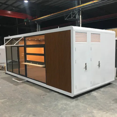 บ้านแคปซูลแอปเปิลกันลม ขนาด 6 ม. x 3.3 ม. x 3 ม. พร้อมระบบล็อคอัจฉริยะ