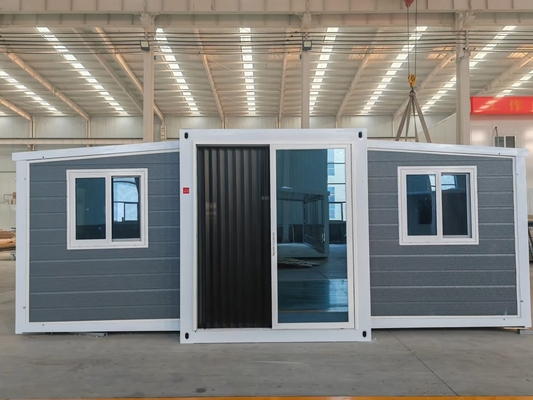 ความหนาของพื้น 50 มิลลิเมตร บ้านพับ Prefab ที่มีความทนต่อแผ่นดินไหวขนาด 8