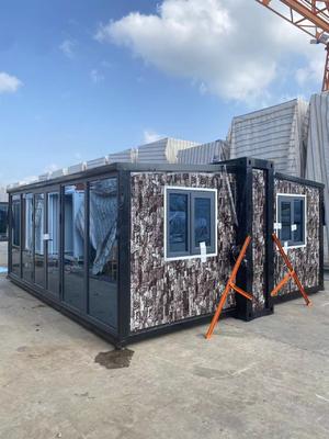 บ้าน Prefab ที่สามารถขยายขนาดได้ โดยใช้พลังงาน 12KW ความจุพื้น 2 KN/m2 และน้ําหนักสะสม 1.95 ตัน