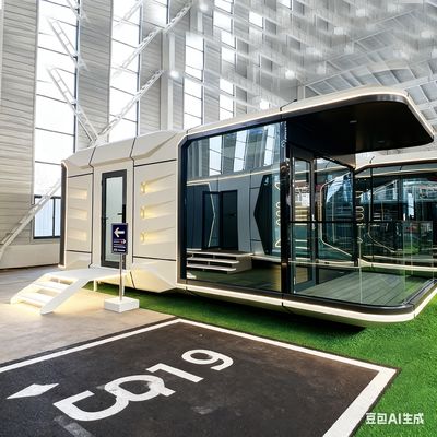 บ้านแคปซูลอวกาศ 1 ห้องนอน 1 ห้องน้ำ และขนาด L8560 * W3460 * H3400