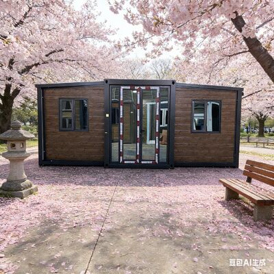 ถัง 20 ฟุตที่พับได้ ขนาดพับได้ 5900 × 2200 × 2480 มิลลิเมตร มีกรอบเหล็กเบากระปุก สามารถปรับแต่งได้เพื่อการจัดการง่าย